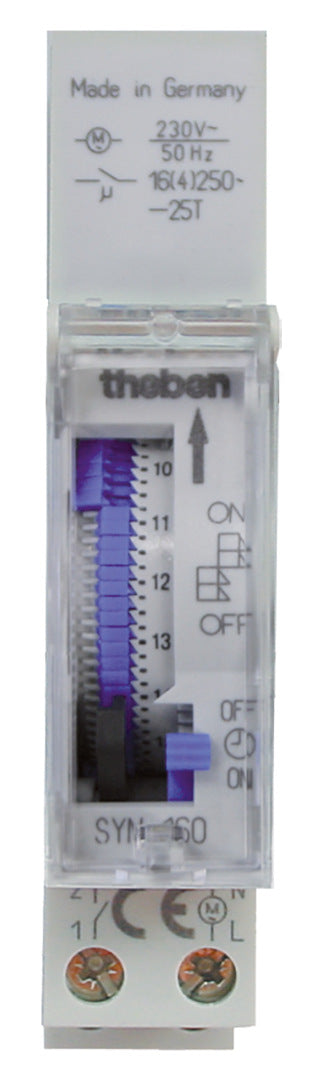 THEBEN 1600087 Analogové spínací hodiny SYN 160 E THEBEN 1600087 Analogové spínací hodiny SYN 160 E